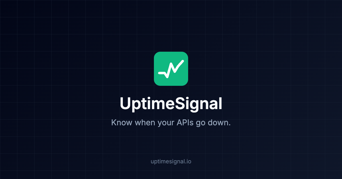 Is It Down? - Free Website Status Checker | UptimeSignal